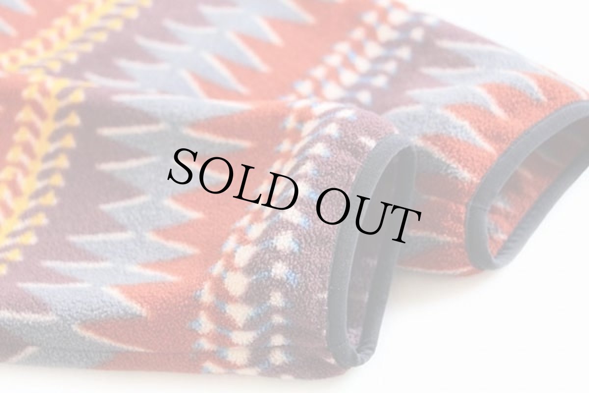 画像6: patagoniaパタゴニア ミネハハ 総柄 シンチラ フリース スナップT M (6)