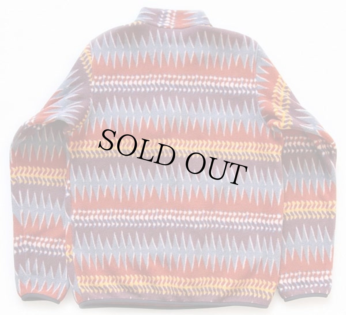 画像2: patagoniaパタゴニア ミネハハ 総柄 シンチラ フリース スナップT M (2)