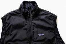 画像3: 00s patagoniaパタゴニア ナイロン パフボールベスト 黒 UNISEX S (3)