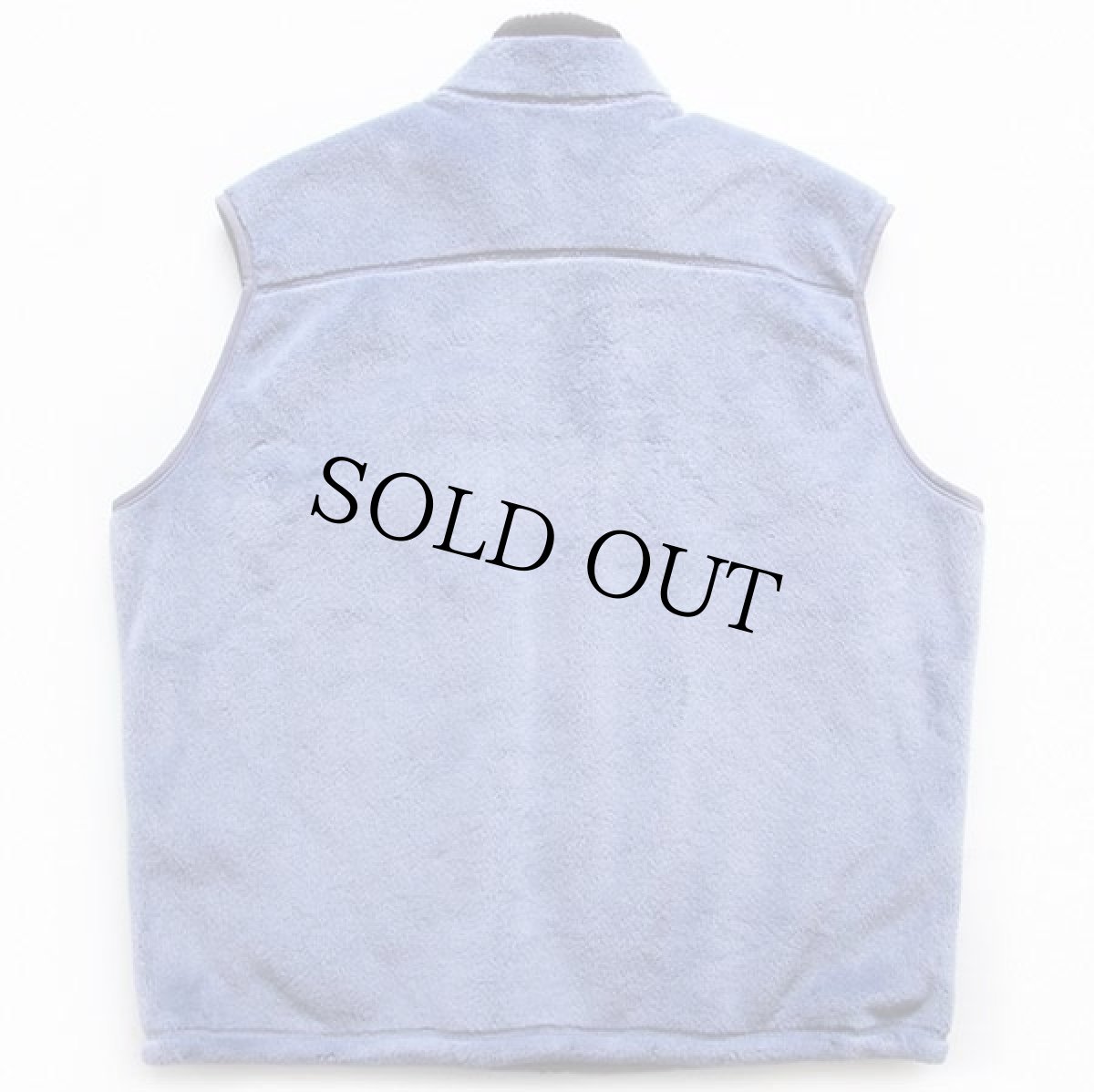 画像2: 00s USA製 patagoniaパタゴニア R4 POLARTEC フリースベスト ジャズブルー XL★刺繍ロゴ (2)