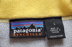 画像4: 00s カナダ製 patagoniaパタゴニア シンチラ フリースベスト グレー L (4)