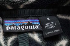 画像4: 90s カナダ製 patagoniaパタゴニア ゼンタートルズ 亀柄 総柄 フリース スナップT M★カメ (4)