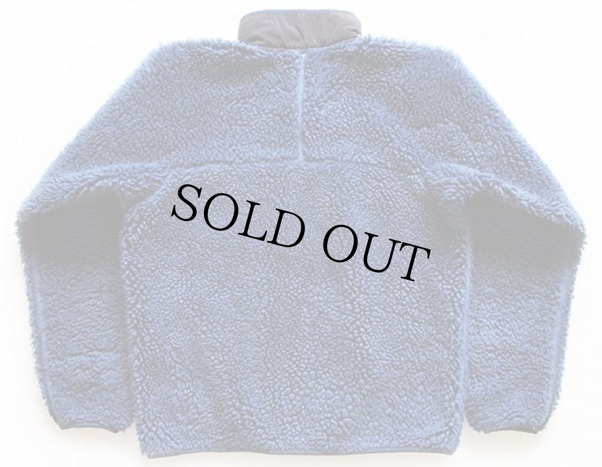 画像2: 00s patagoniaパタゴニア クラシック レトロカーディガン フリースジャケット 紺 S (2)