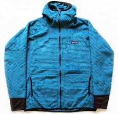 画像1: patagoniaパタゴニア R3 フーディー リバーシブル POLARTEC フリースパーカー UWTB (1)