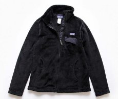 画像1: patagoniaパタゴニア RE-TOOLリツール POLARTEC フリースジャケット 黒 W-XS (1)