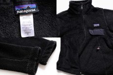 画像3: patagoniaパタゴニア RE-TOOLリツール POLARTEC フリースジャケット 黒 W-XS (3)