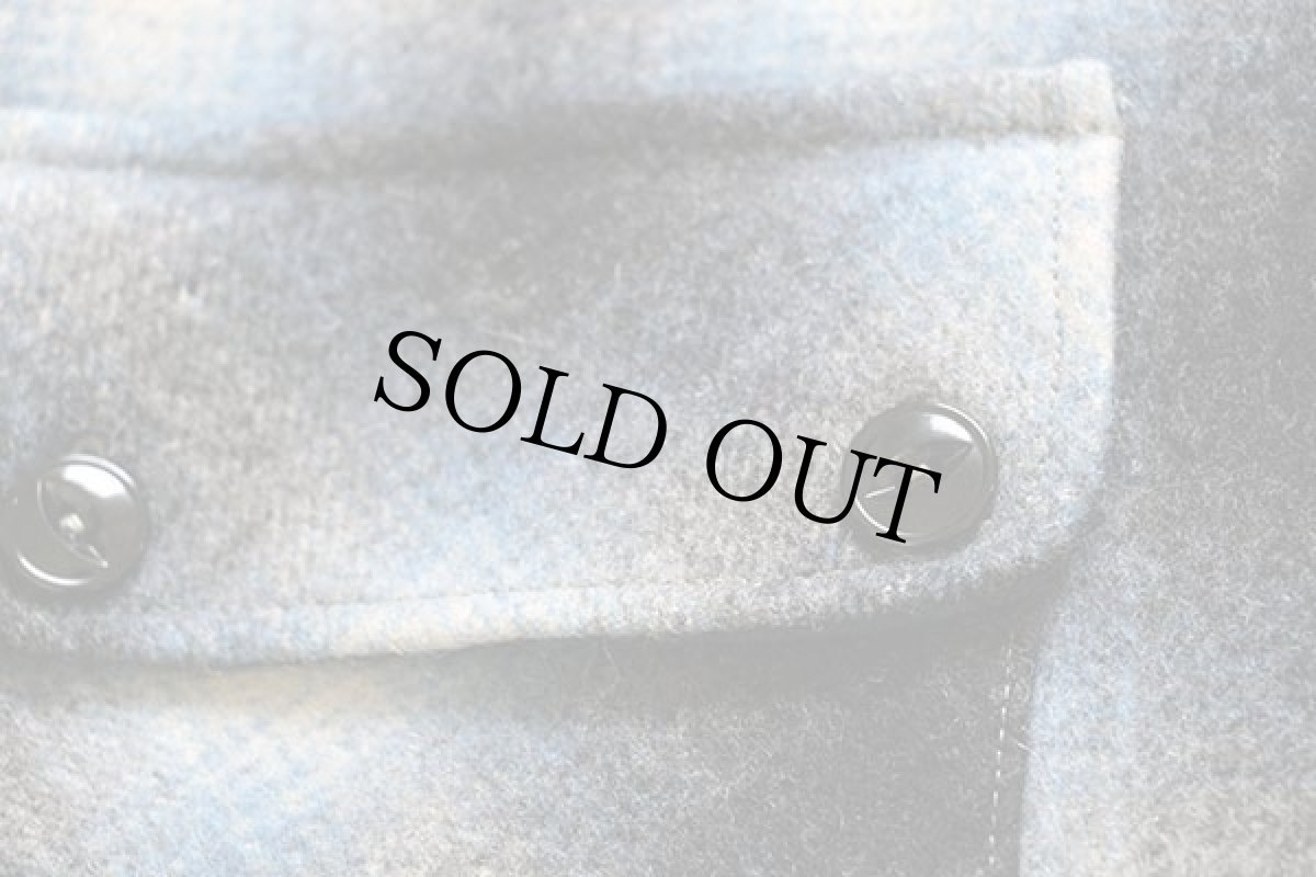 画像6: 50s GRANFORS GARMENTS オンブレチェック ボアライナー ウールコート (6)