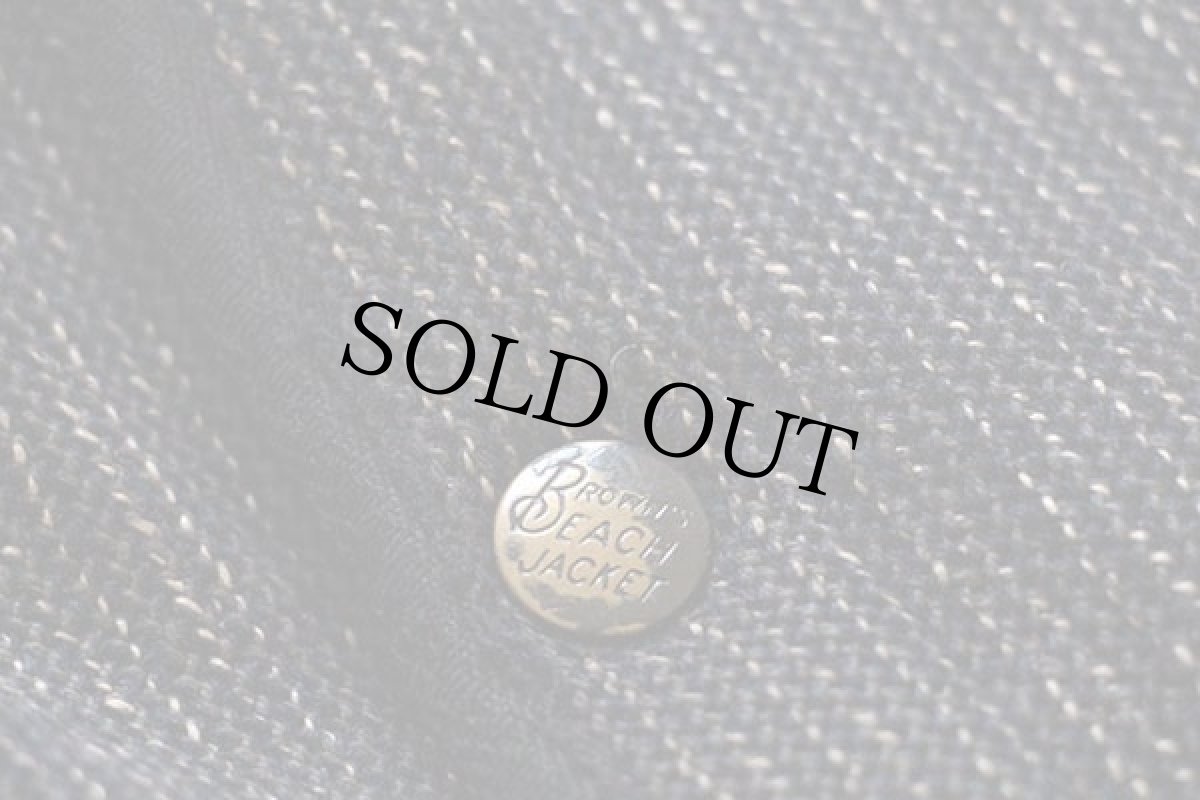 画像6: 60s Brown's Beachブラウンズビーチ ビーチクロス ウール ベスト ごま塩 46 (6)