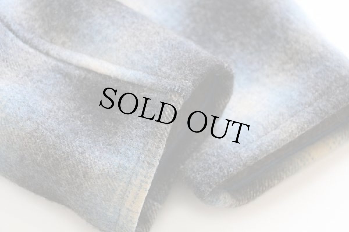 画像10: 50s GRANFORS GARMENTS オンブレチェック ボアライナー ウールコート (10)