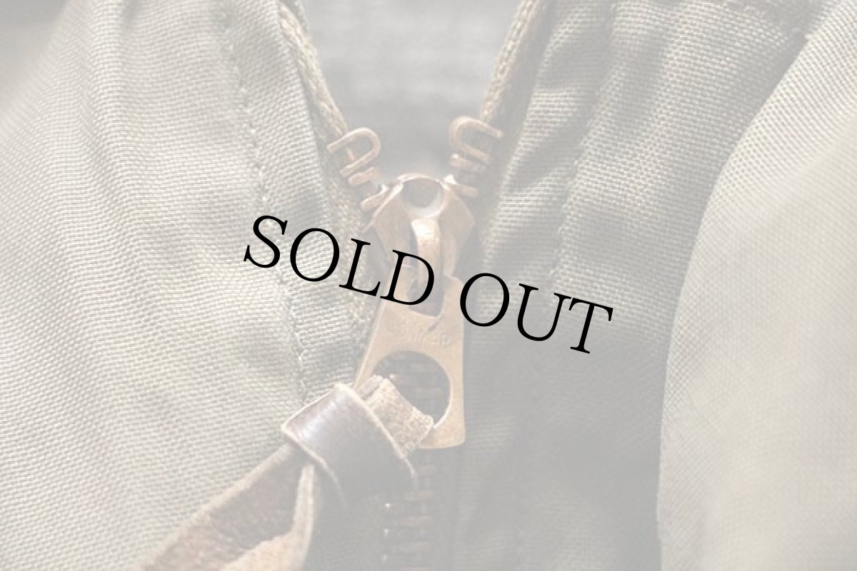 画像5: 40s 米軍 USAAF B-11 アルパカライナー フライトジャケット ボロ オリーブドラブ 38 (5)