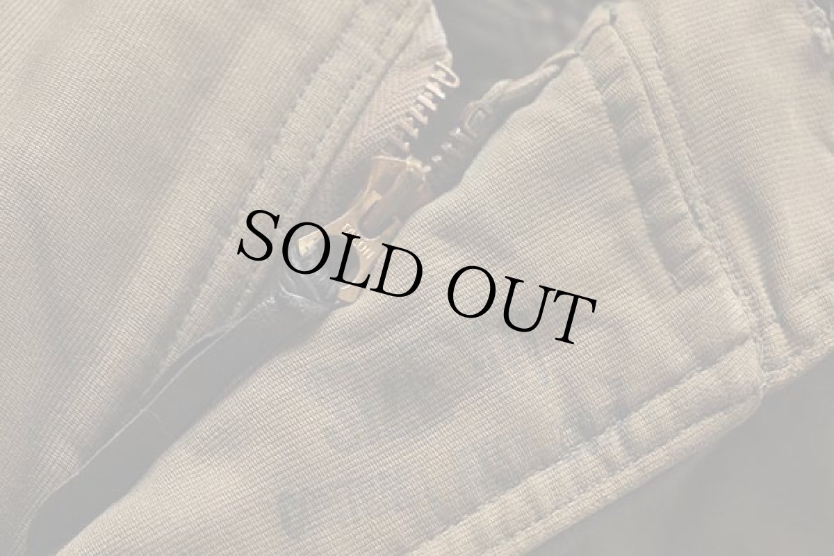 画像4: 40s 米軍 U.S.NAVY N-2 アルパカライナー デッキコート カスタム オリーブドラブ 40 (4)