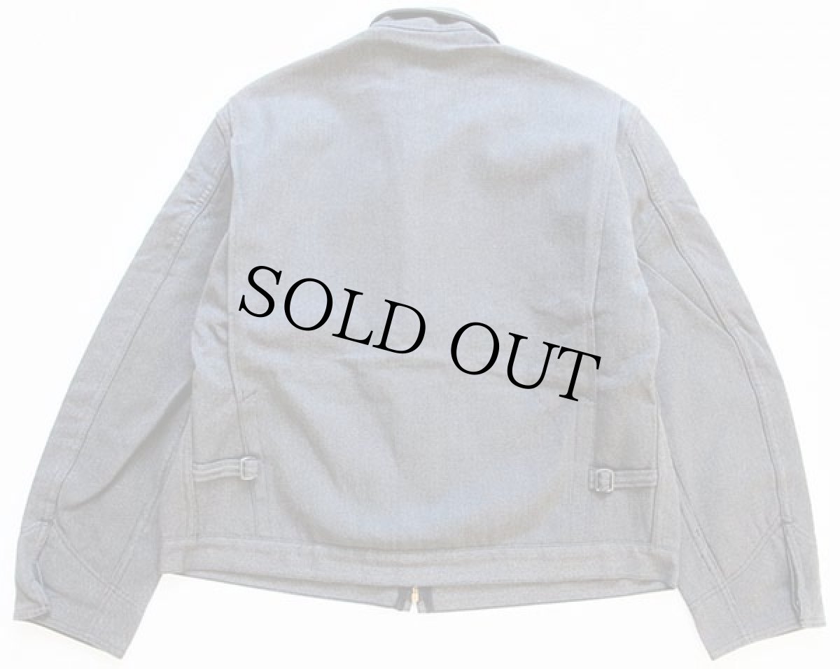 画像2: デッドストック★50s USA製 OSHKOSH B'GOSH ブランケットライナー ブラックシャンブレー ワークジャケット 48 (2)