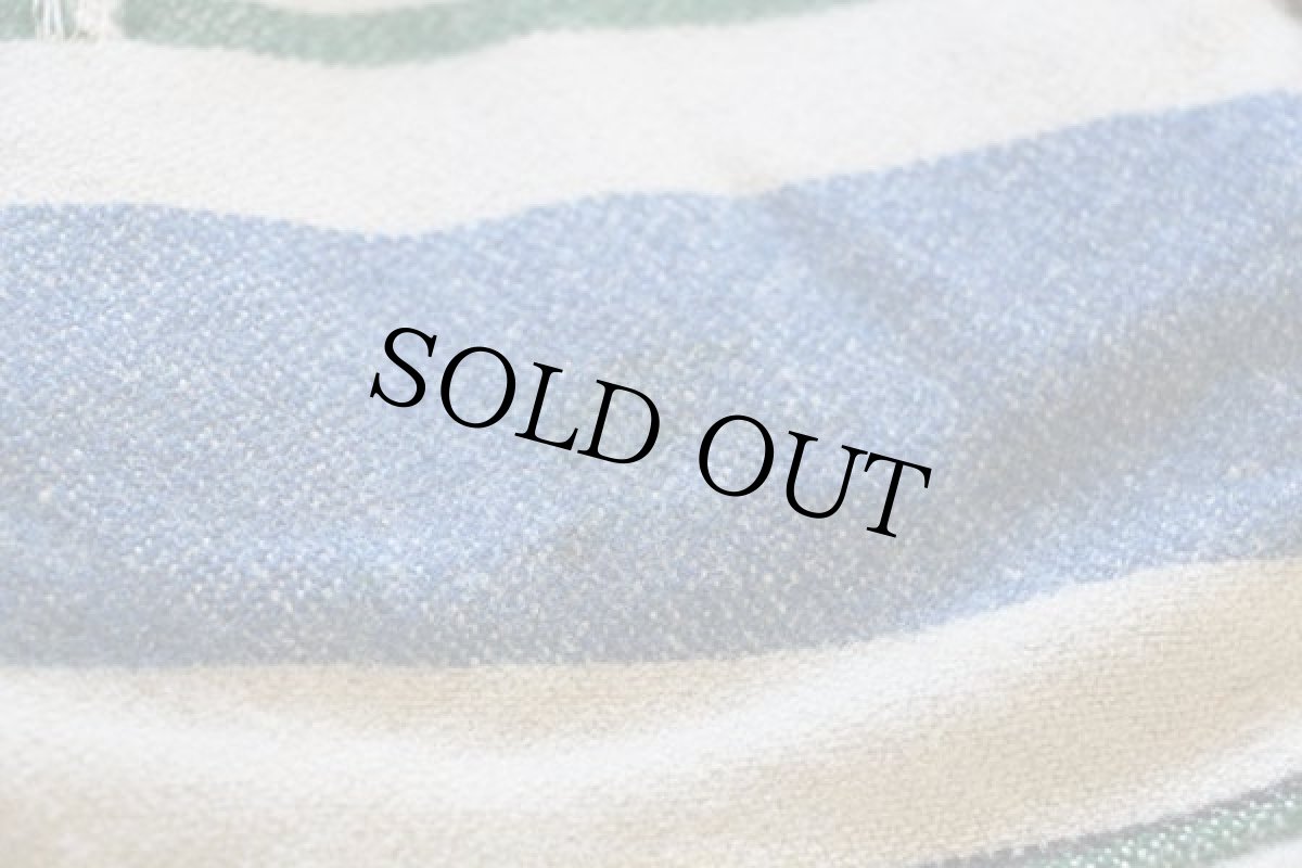 画像8: 40s Chippewaチペワ ランダムボーダー ウールコート カスタム (8)