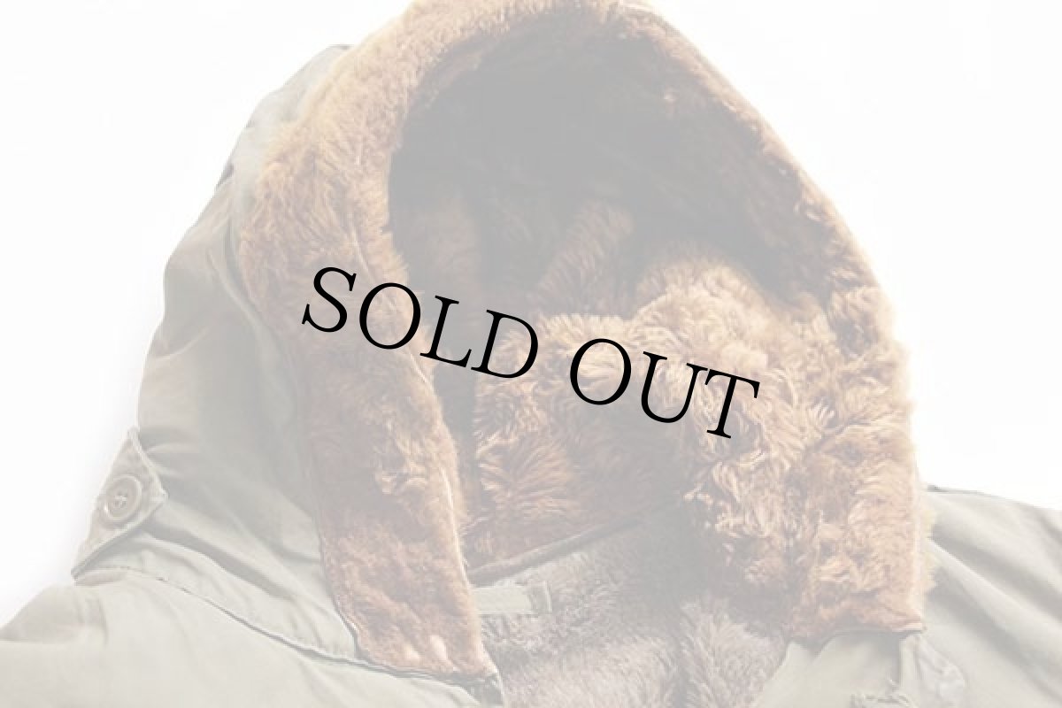 画像6: 40s 米軍 USAAF B-11 アルパカライナー フライトジャケット ボロ オリーブドラブ 38 (6)