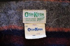 画像4: デッドストック★50s USA製 OSHKOSH B'GOSH ブランケットライナー ブラックシャンブレー ワークジャケット 48 (4)