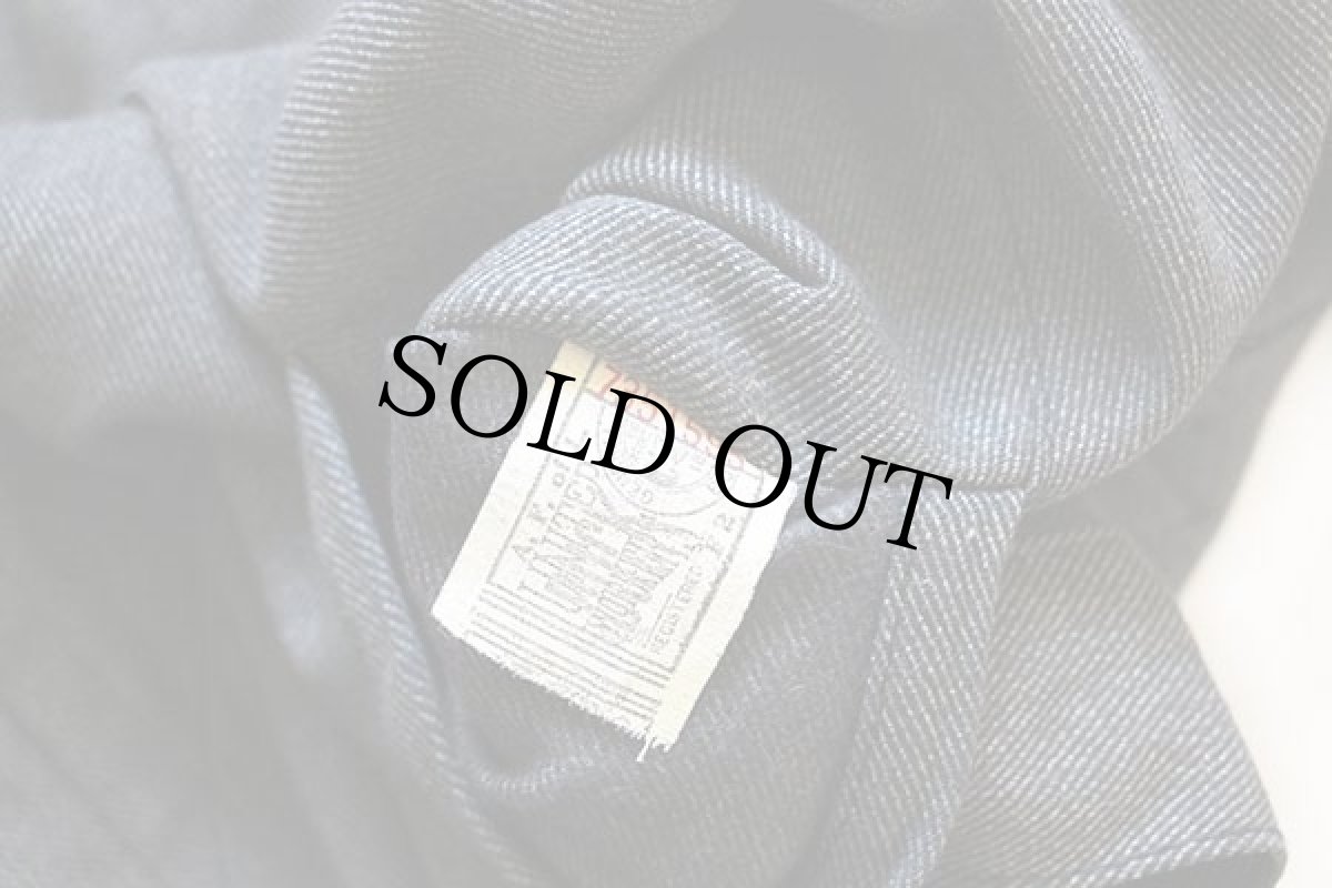 画像6: デッドストック★50s USA製 OSHKOSH B'GOSH ブランケットライナー ブラックシャンブレー ワークジャケット 48 (6)