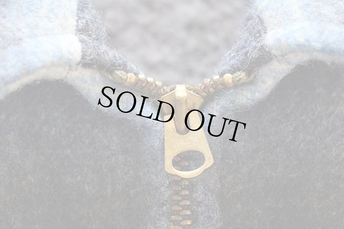 画像5: 50s GRANFORS GARMENTS オンブレチェック ボアライナー ウールコート (5)