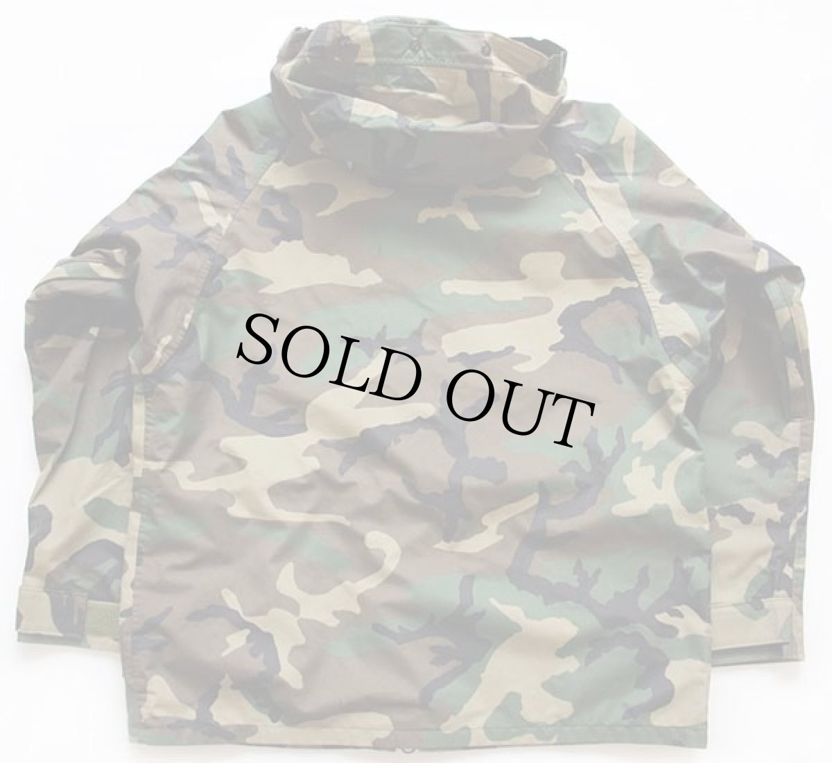 画像2: 00s 米軍 U.S.ARMY ECWCS GEN1 ウッドランドカモ GORE-TEXゴアテックスパーカー L-R (2)