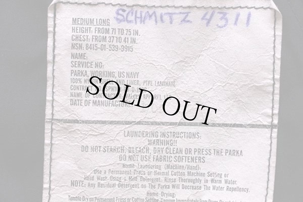 画像4: 00s 米軍 U.S.NAVY ECWCS GEN2 NWU デジタルカモ GORE-TEXゴアテックスパーカー M-L (4)