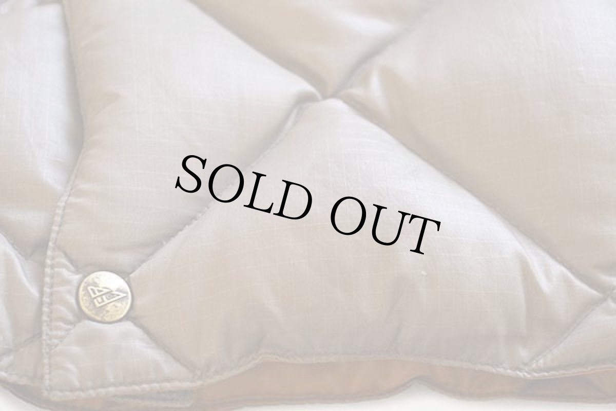 画像8: 60s BAUER DOWNバウアーダウン インナー ダウンジャケット グレーブラウン S★EddieBauerエディーバウアー (8)