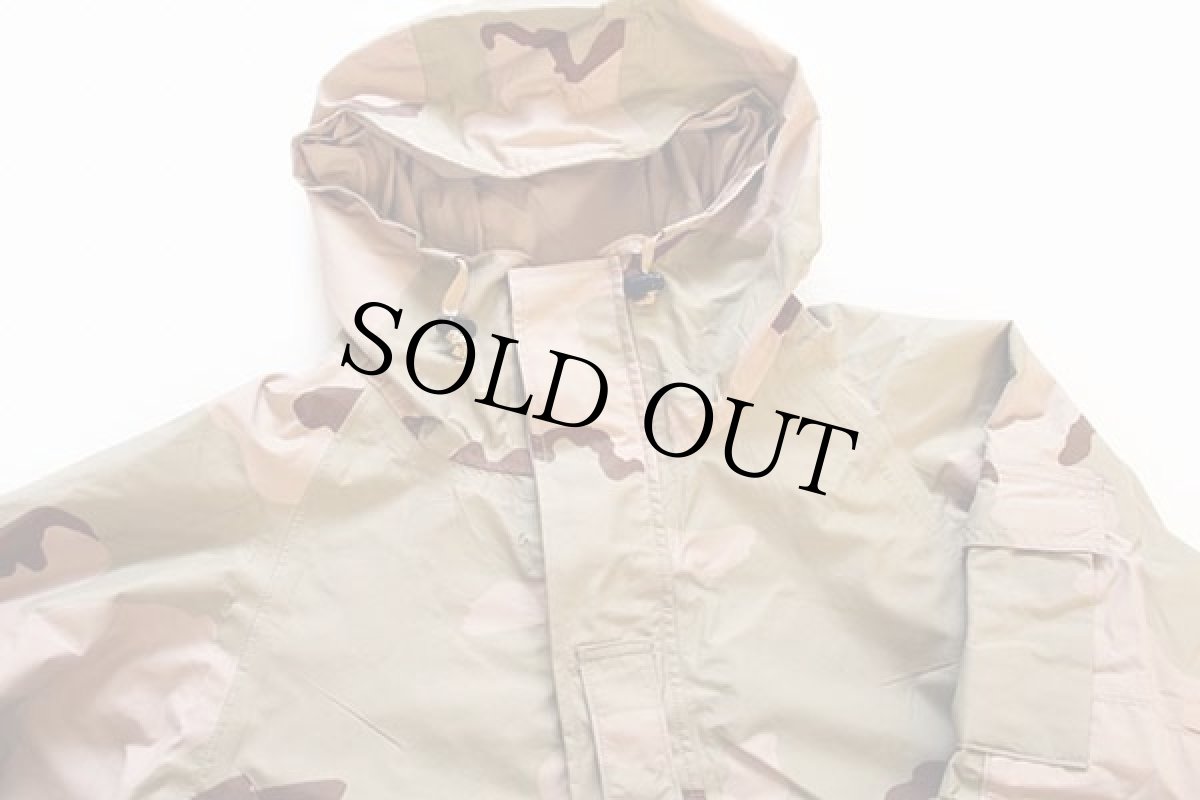 画像3: 00s 米軍 U.S.ARMY ECWCS GEN1 デザートカモ GORE-TEXゴアテックスパーカー L-R (3)