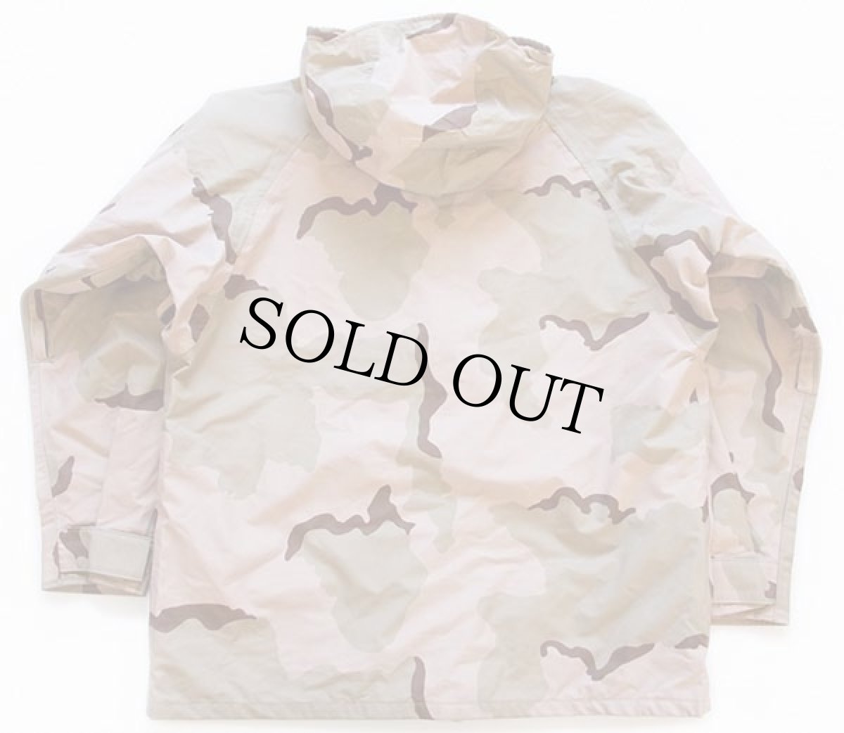 画像2: 00s 米軍 U.S.ARMY ECWCS GEN1 デザートカモ GORE-TEXゴアテックスパーカー L-R (2)