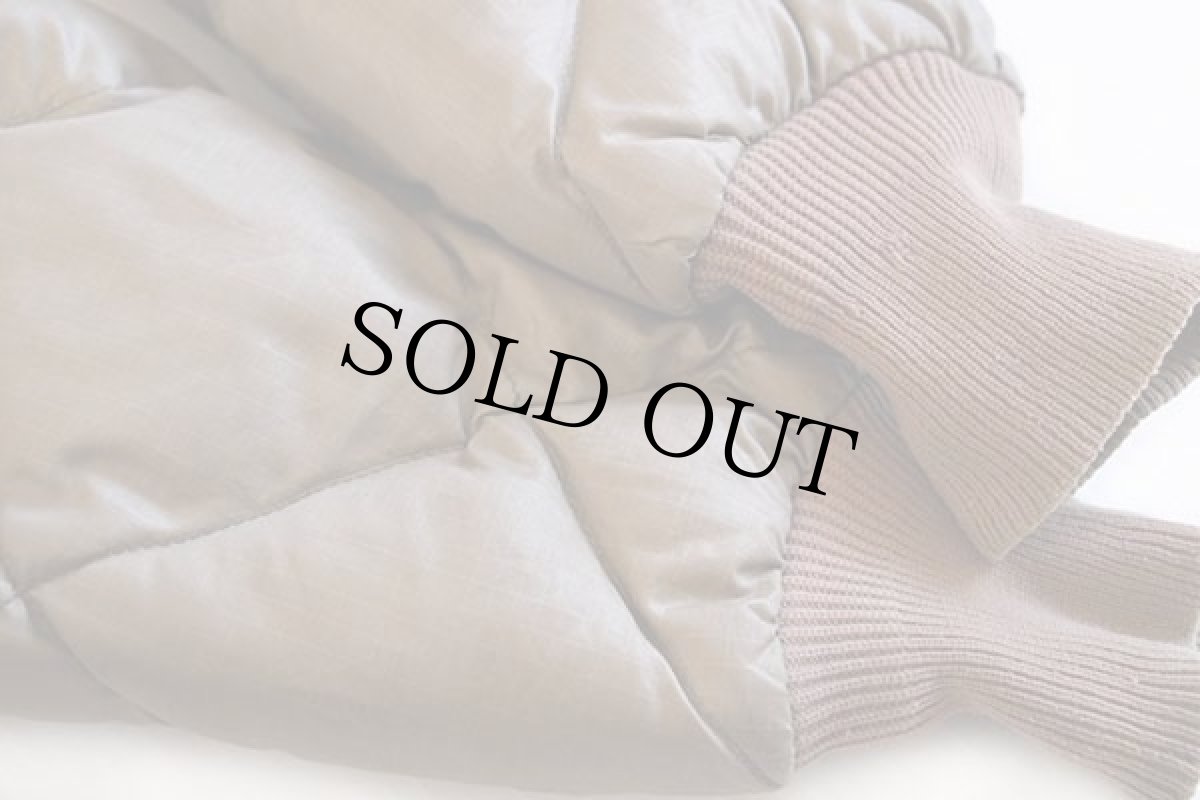 画像6: 60s BAUER DOWNバウアーダウン インナー ダウンジャケット グレーブラウン S★EddieBauerエディーバウアー (6)