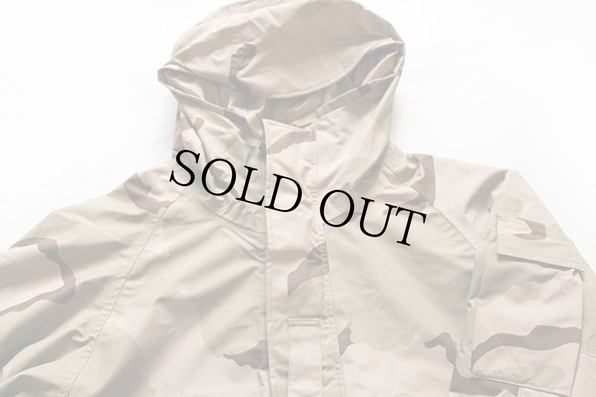 画像3: 00s 米軍 U.S.ARMY ECWCS GEN1 デザートカモ GORE-TEXゴアテックスパーカー L-L (3)