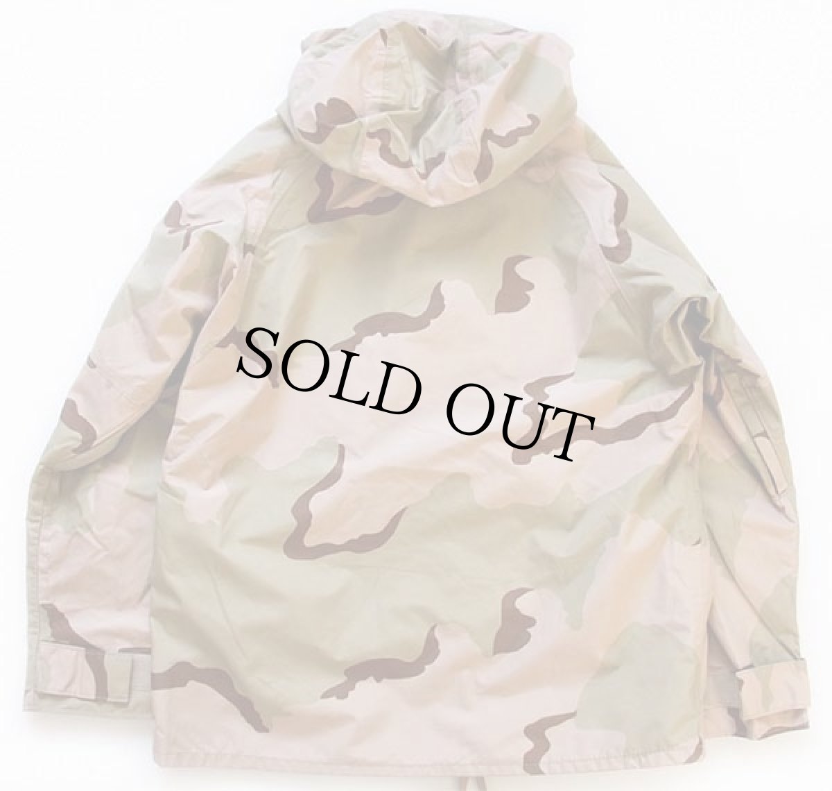 画像2: 00s 米軍 U.S.ARMY ECWCS GEN1 デザートカモ GORE-TEXゴアテックスパーカー L-R (2)