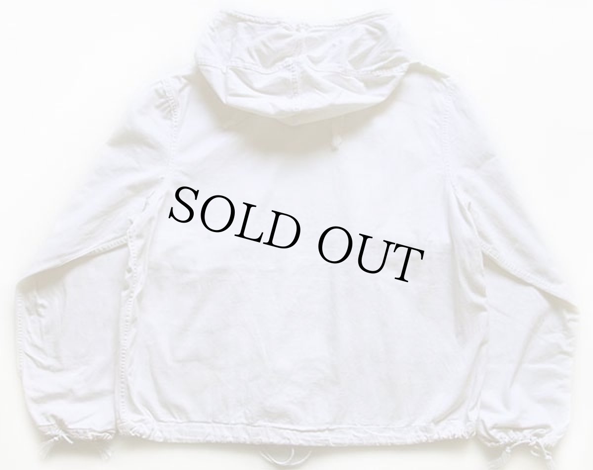 画像2: 40s 米軍 U.S.NAVY コットン サルベージパーカー 生成り 2 (2)