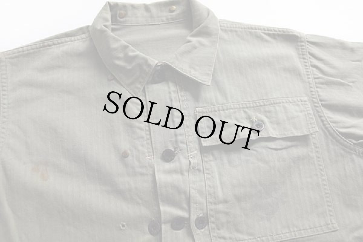 画像3: 40s 米軍 USMC P-44 HBT ヘリンボーンツイル ジャケット★M-44 (3)