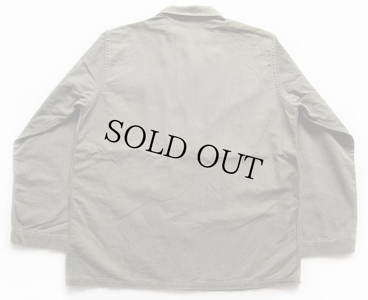 画像2: 40s 米軍 USMC P-44 HBT ヘリンボーンツイル ジャケット★M-44 (2)