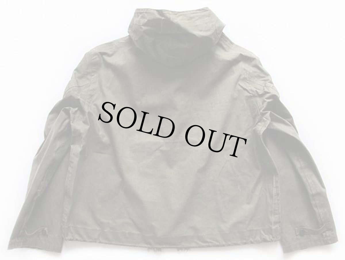 画像2: 40s 米軍 U.S.NAVY N-2 デッキ レインパーカー オリーブドラブ (2)