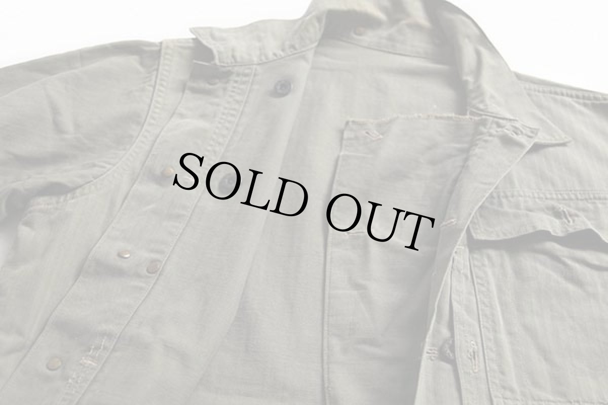 画像6: 40s 米軍 USMC P-44 HBT ヘリンボーンツイル ジャケット★M-44 (6)