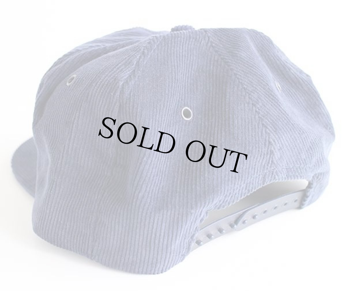 画像2: デッドストック★80s CAMEL キャメル 刺繍 コーデュロイキャップ 紺 (2)