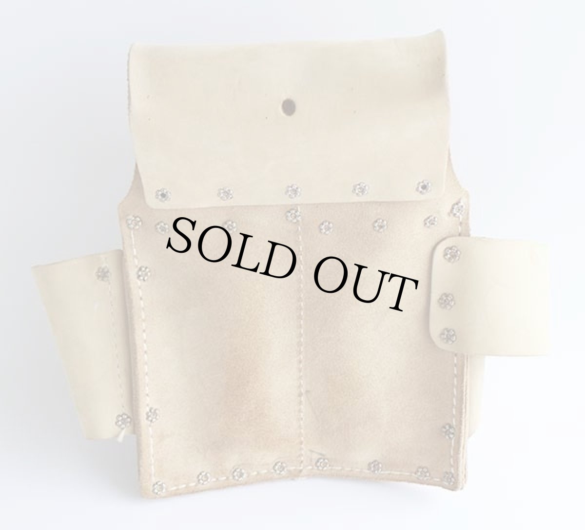 画像2: USA製 NICHOLAS NO.500 カウハイド レザー ツールポーチ (2)