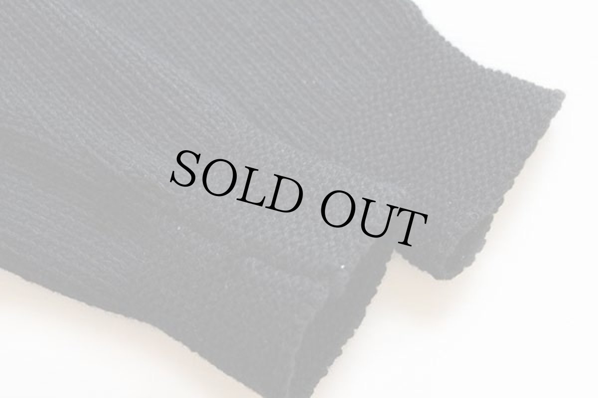 画像8: 60s SEARS ラムウール×アクリル×モヘヤ ニット フルジップ セーター 黒 S (8)