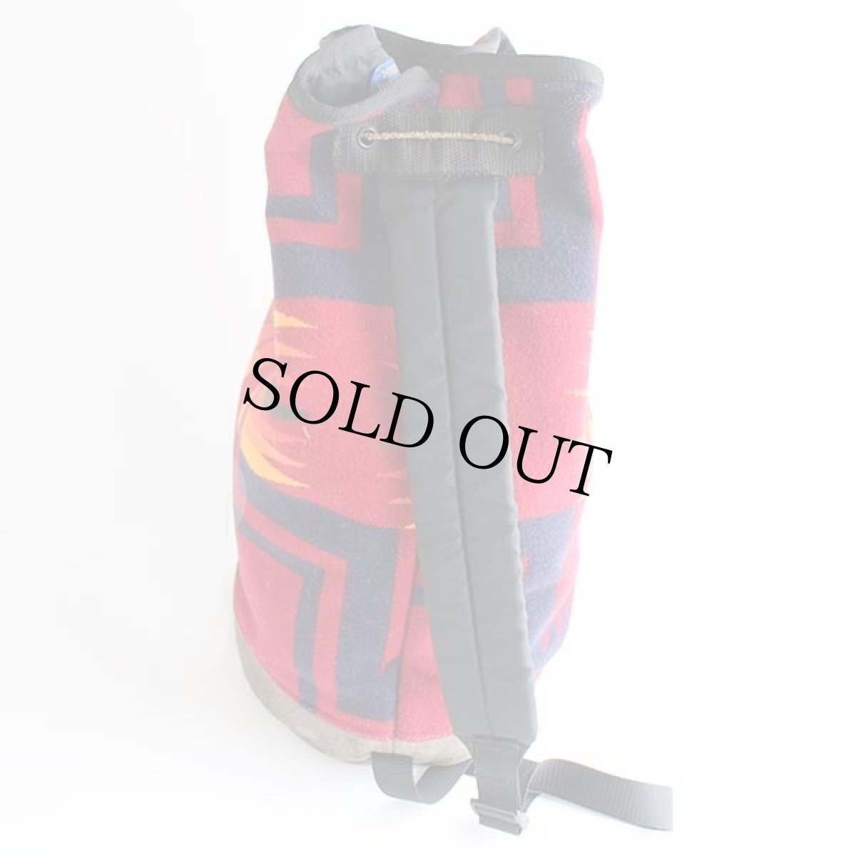 画像2: 80s USA製 PENDLETONペンドルトン チーフジョセフ ネイティブ柄 底革 ウール ブランケット ワンショルダーバッグ (2)