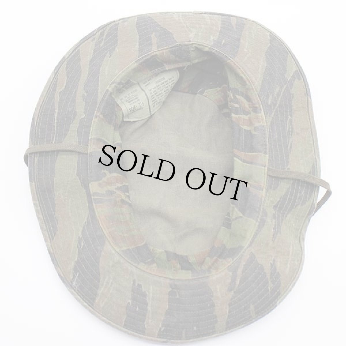 画像3: 80s USA製 タイガーカモ ブーニーハット 7 1/2 (3)