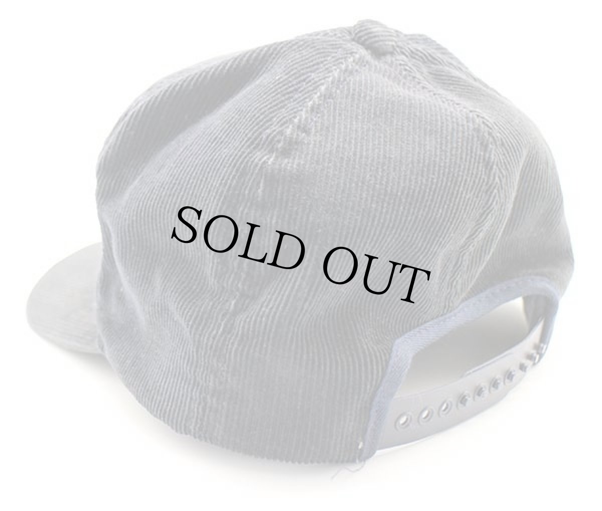 画像2: 80s USA製 Swingster GOODYEAR ロゴ刺繍 コーデュロイキャップ 紺 (2)