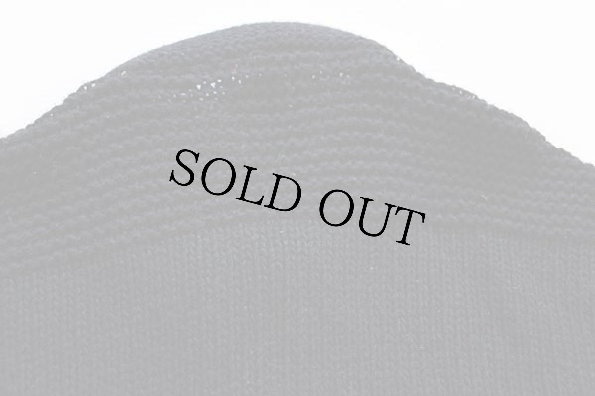 画像7: 60s SEARS ラムウール×アクリル×モヘヤ ニット フルジップ セーター 黒 S (7)