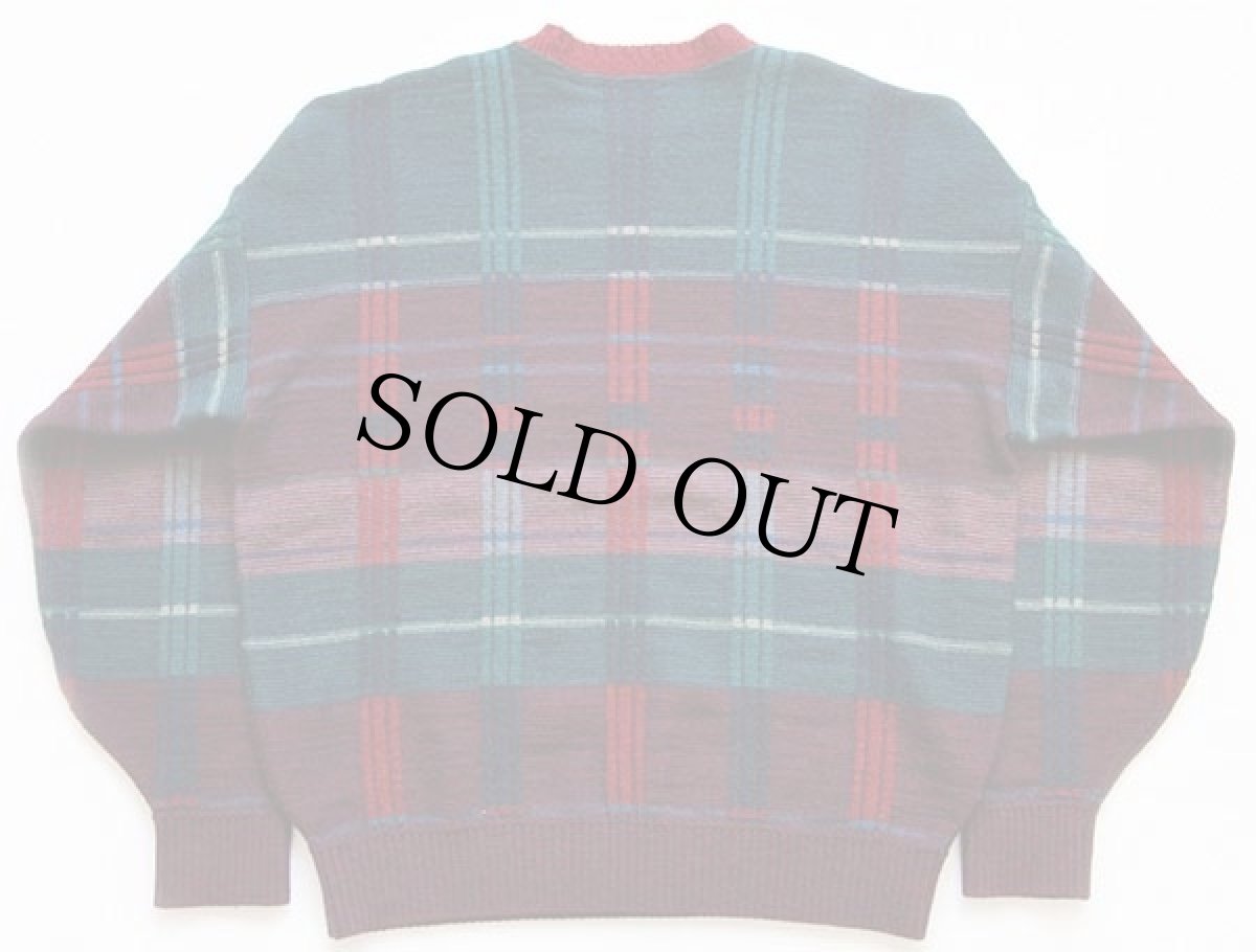 画像2: 70s USA製 PENDLETONペンドルトン 編み柄 ウールニット セーター XL (2)