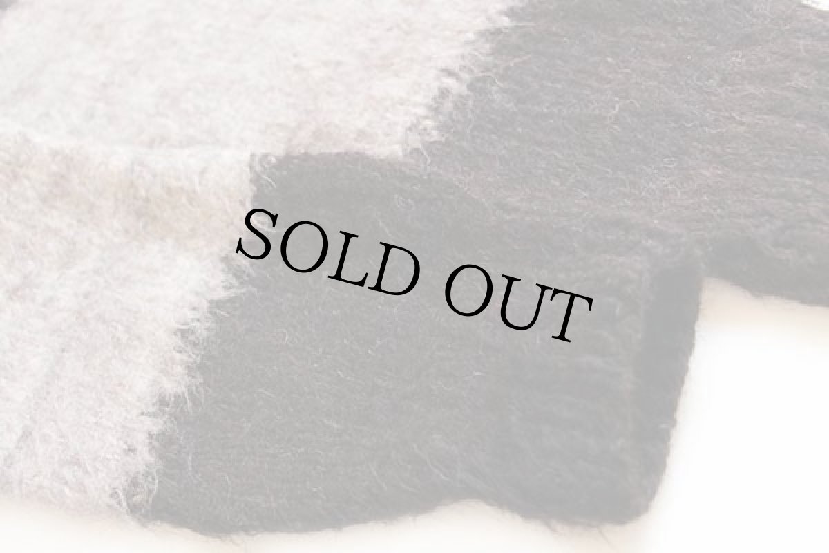 画像7: ボリビア製 CONDOR IMPORTS 丸ヨーク ノルディック柄 アルパカ ハンドニット セーター XL (7)