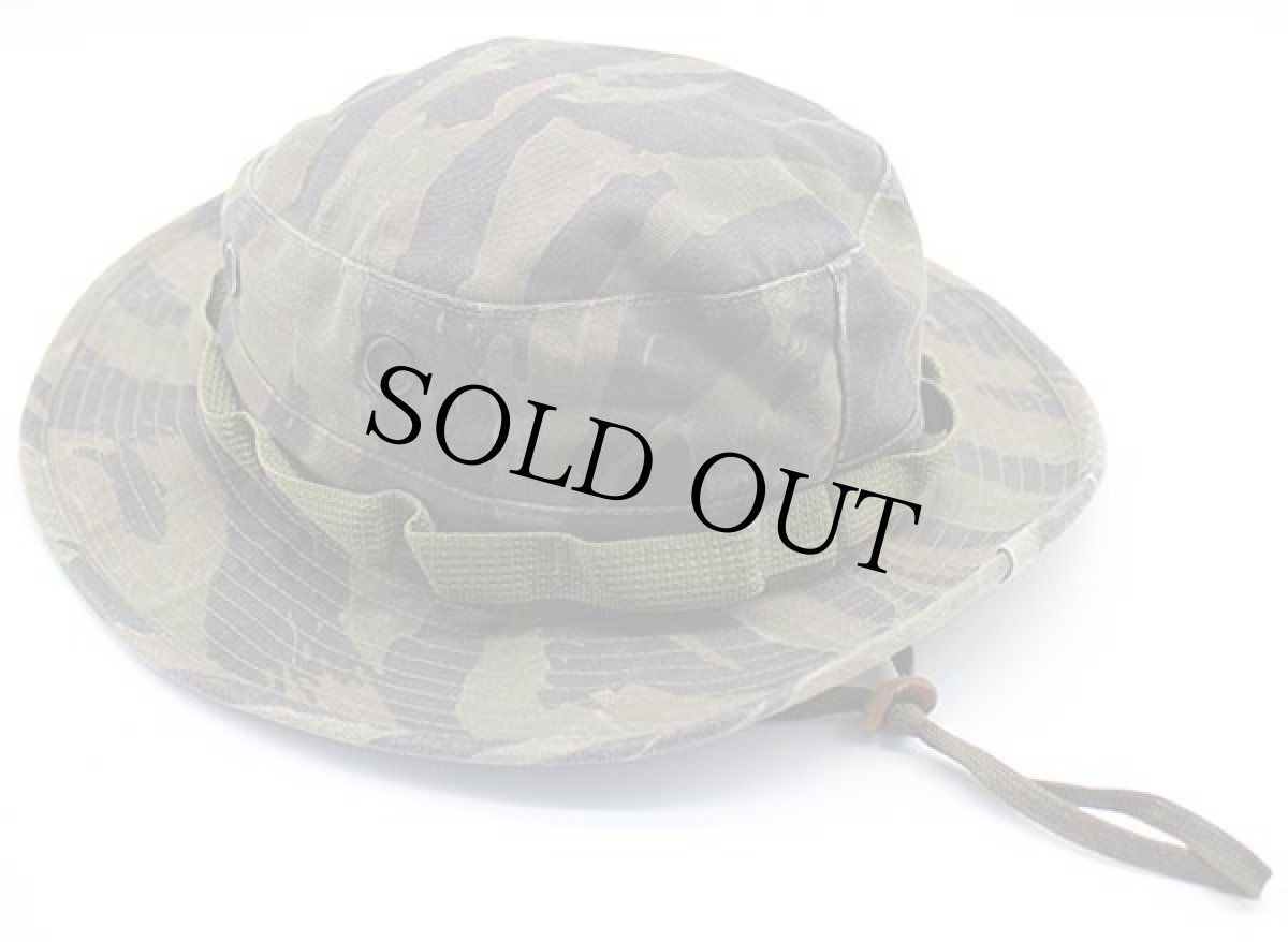 画像2: 80s USA製 タイガーカモ ブーニーハット 7 1/2 (2)