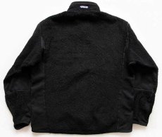 画像2: 00s USA製 patagoniaパタゴニア R2 Levitator Pullover POLARTEC フリース 黒 M (2)