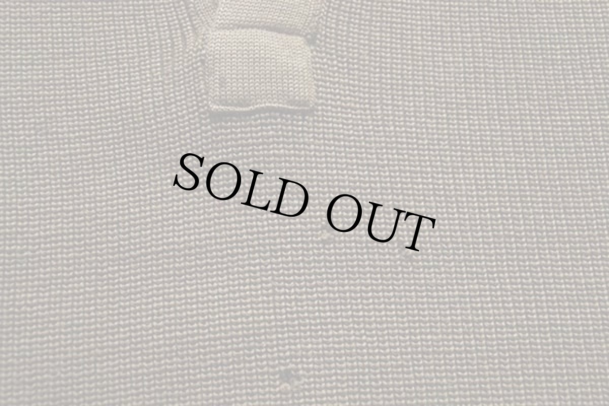 画像6: 40s 米軍 USAAF A-1 Vネック ウールニット セーター オリーブドラブ (6)