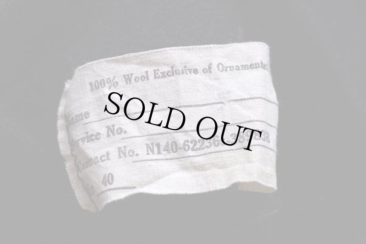 画像4: 50s 米軍 U.S.NAVY ハイネック ウールニット ゴブセーター 濃紺 40 (4)