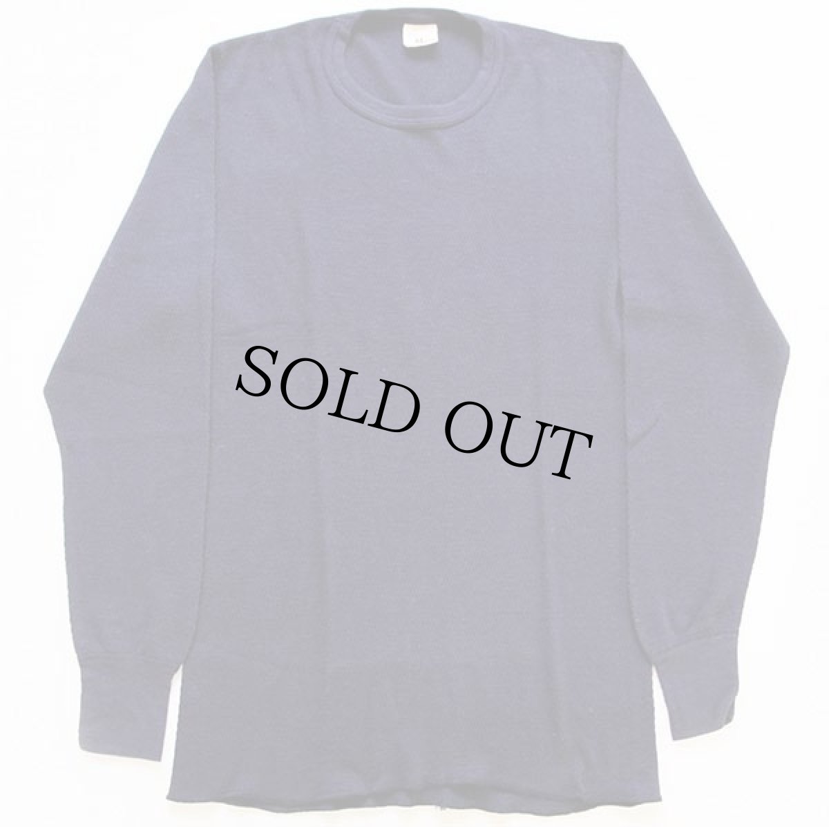 画像2: 80s USA製 STJOHN'SBAY サーマルシャツ 紺 XL (2)