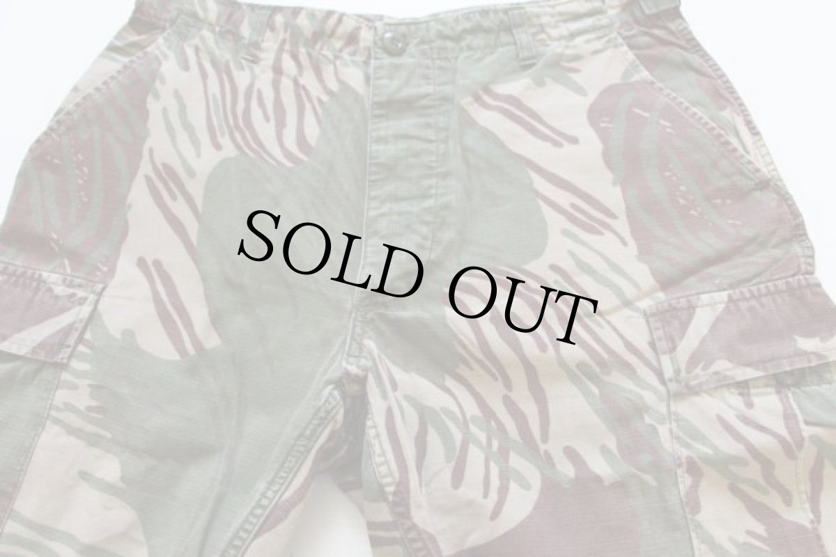 画像2: 90s ローデシアカモ コットン カーゴパンツ M-R (2)