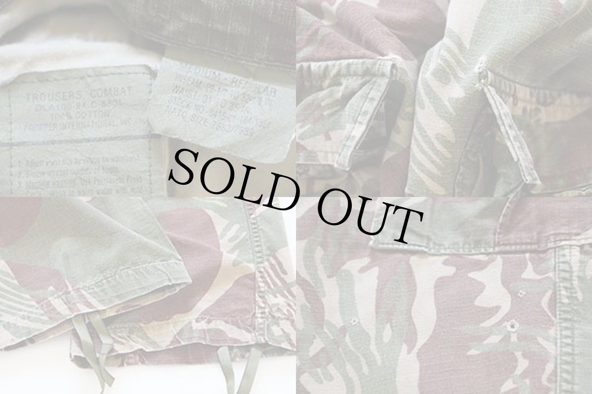 画像3: 90s ローデシアカモ コットン カーゴパンツ M-R (3)